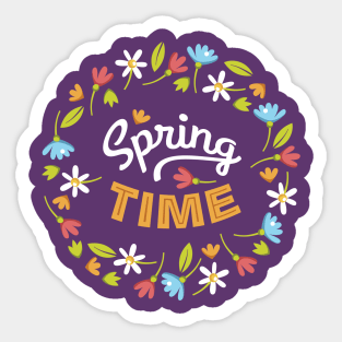 SPRING TIME Sticker